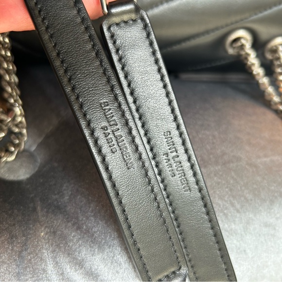 YSL Lou Lou small bag, silver hardware - Picture 13 of 16